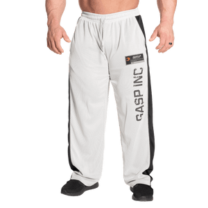 Gasp No1 Mesh Pant White/Grey Regural Length