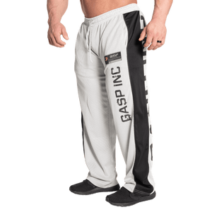 Gasp No1 Mesh Pant White/Grey Regural Length