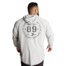 Gasp Longsleeve Thermal Hoodie Grey Melange