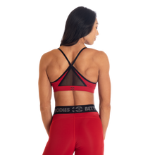 Better Bodies Highbridge Mesh Bra, Chili Red