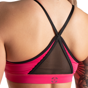 Better Bodies Highbridge Mesh Bra, Hot Pink