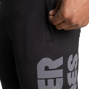 Better Bodies Stanton Sweatpants V2, Black Long length