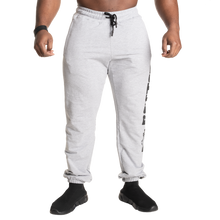 Better Bodies Stanton Sweatpants V2, Light Grey Melange Long length