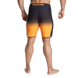 Better Bodies Tapered Board Shorts, Black/Yellow