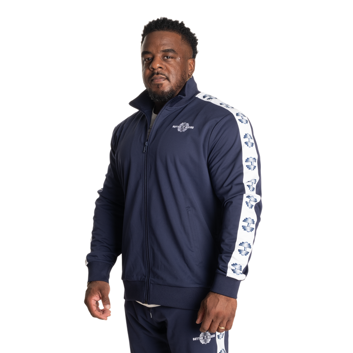 Better Bodies Bronx Track Jacket V2, Blue