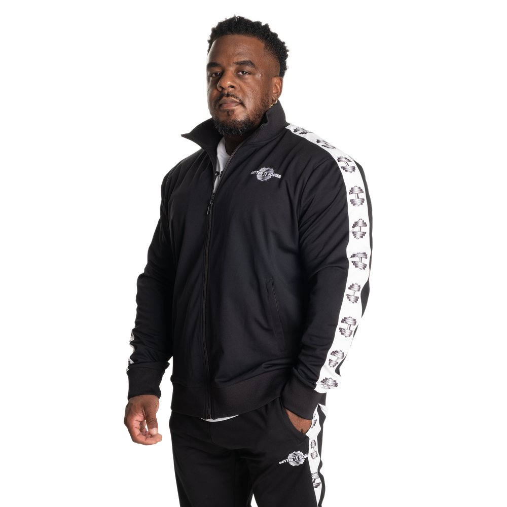 Better Bodies Bronx Track Jacket V2, Black