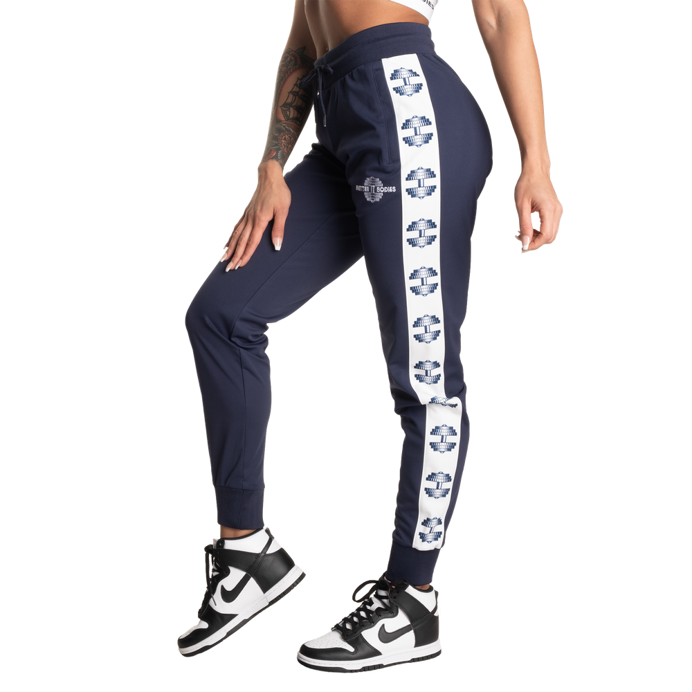 Better Bodies Chelsea Track Pants, Navy V2