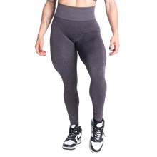 Better Bodies Curve Scrunch Leggings, Black Melange