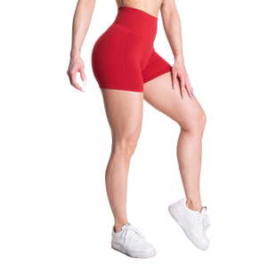 Better Bodies Scrunch Shorts, Chili Red