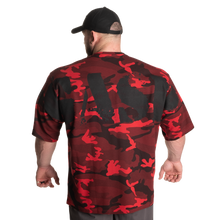 Gasp Thermal Skull Tee, Red Camo