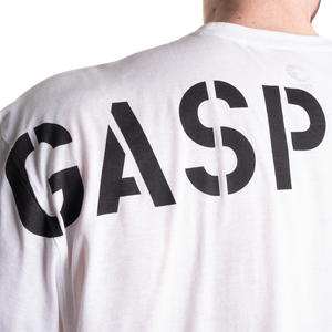 Gasp  Division Iron Tee White