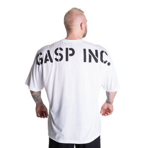 Gasp  Division Iron Tee White