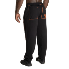 Gasp Vintage Division Sweatpants, Black/Flame