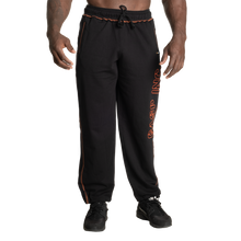 Gasp Vintage Division Sweatpants, Black/Flame