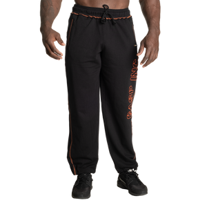 Gasp Vintage Division Sweatpants, Black/Flame