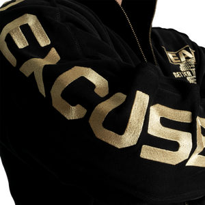 Better Bodies Pro Better Bodies Hood No Excuses, Black/Gold