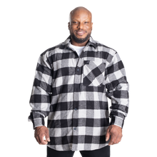 Gasp Heavy flannel shirt, Black/Grey