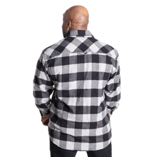 Gasp Heavy flannel shirt, Black/Grey