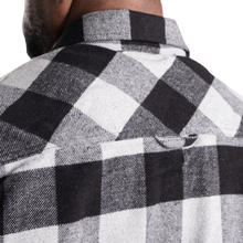 Gasp Heavy flannel shirt, Black/Grey