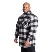 Gasp Heavy flannel shirt, Black/Grey