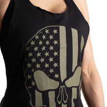 Better Bodies Skull Bowery Tank, Black/Green