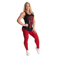 Better Bodies Skull Bowery Tank, Black/Red