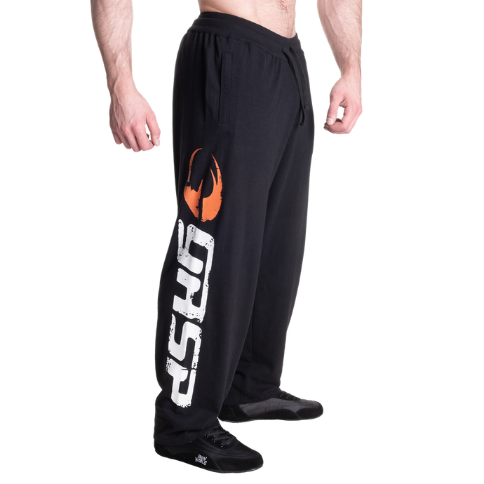 Gasp Sweat Pants Black/White Regural Length