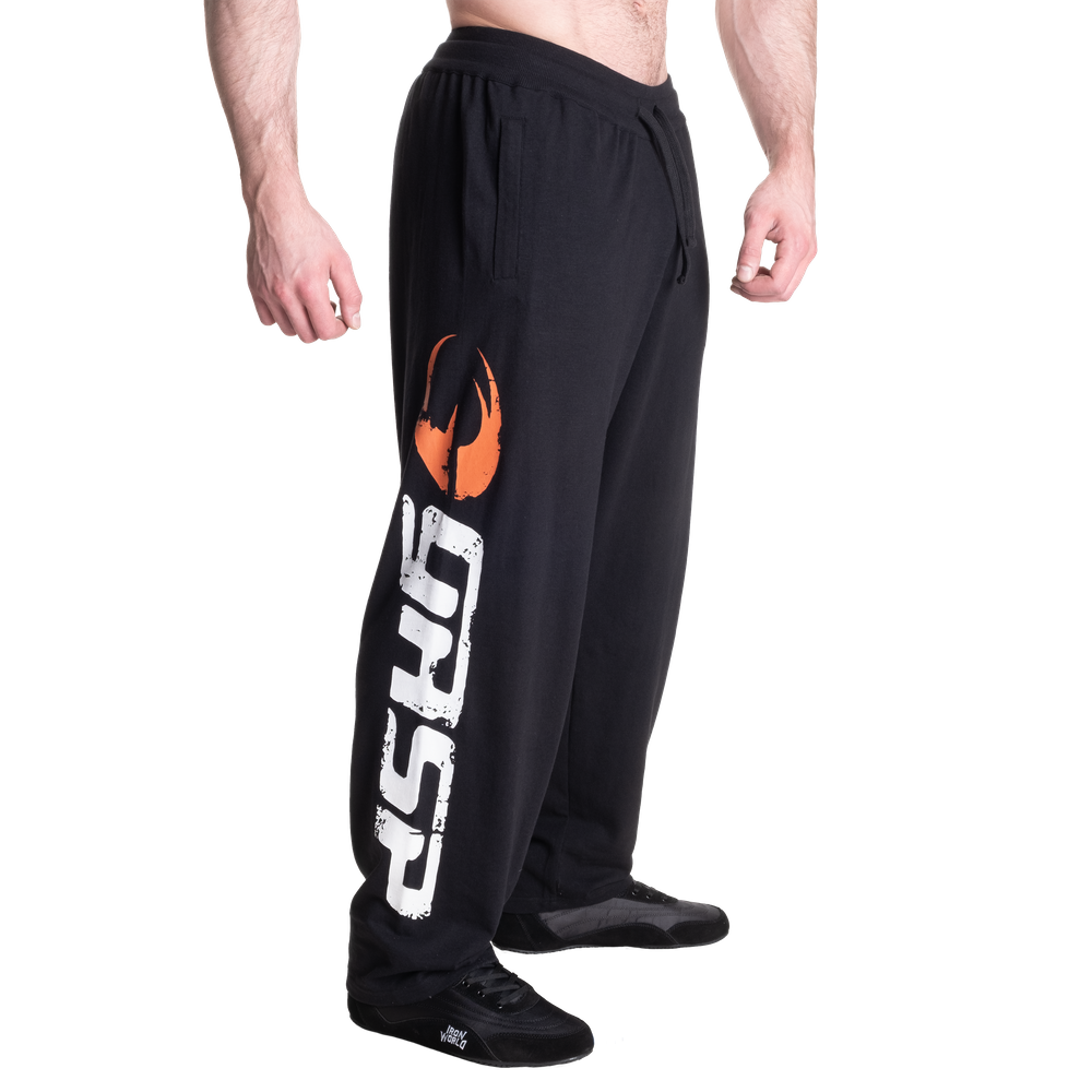 Gasp Sweat Pants Black/White Regural Length