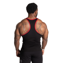 Better Bodies Dumbbell T-Back, Black/Red