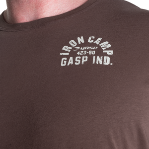 Gasp Throwback tee V2, Timber