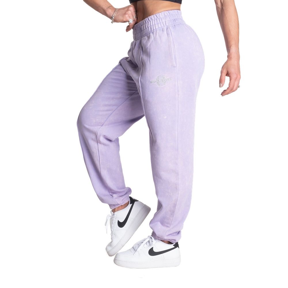 Better Bodies Acid Washed Sweatpants *LIMITED COLOR*, Acid cool purple