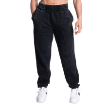 Better Bodies Acid Washed Sweatpants, Acid washed black