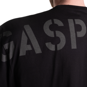 Gasp Division Iron Tee Black