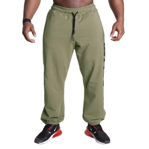 Better Bodies Stanton Sweatpants V2, Washed Green Regural length