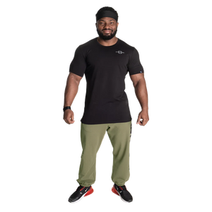 Better Bodies Stanton Sweatpants V2, Washed Green Regural length