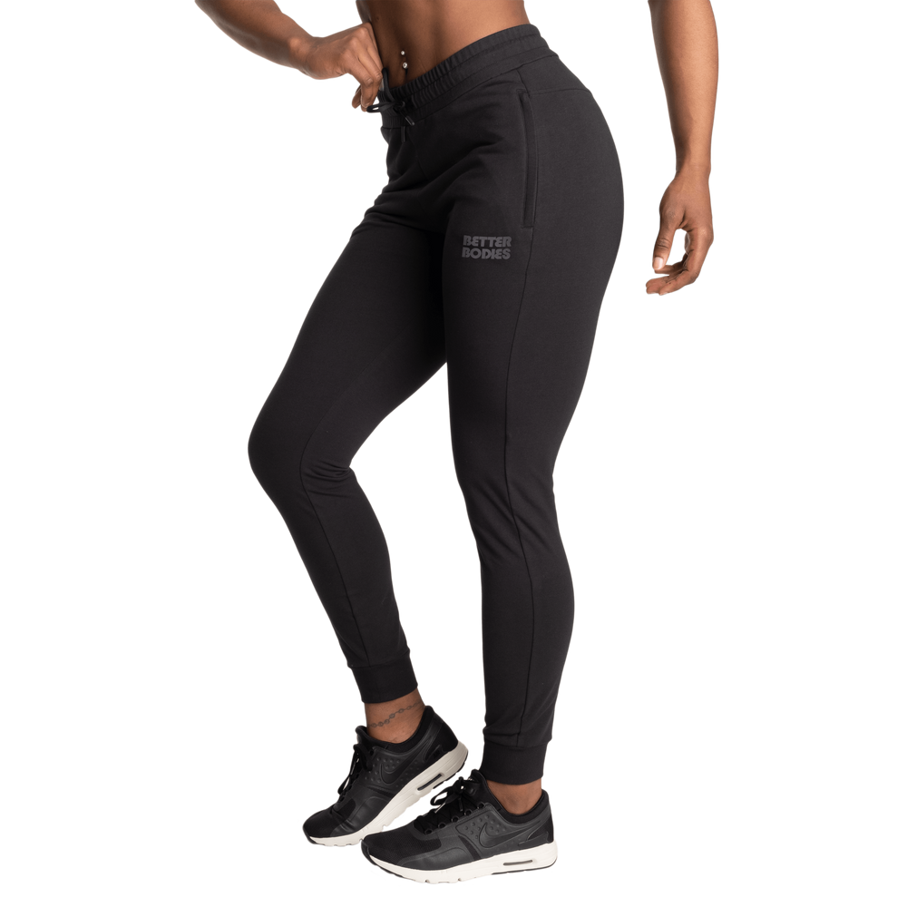 Better Bodies Empire Soft Joggers, Black