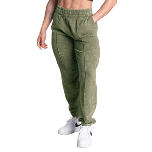 Better Bodies Acid Washed Sweatpants, Acid washed green