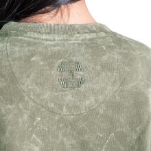 Better Bodies Acid Washed Sweater, Acid washed green