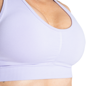 Better Bodies Scrunch Sports Bra, Cool Purple