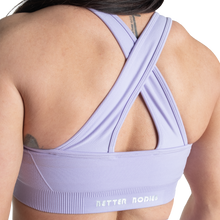 Better Bodies Scrunch Sports Bra, Cool Purple