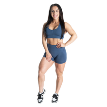 Better Bodies Scrunch Sports Bra, Sky Blue