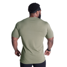 Better Bodies Essential Tapered Tee, Washed Green