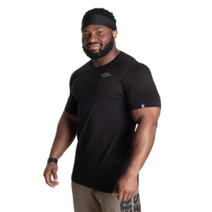 Better Bodies Essential Tapered Tee, Black