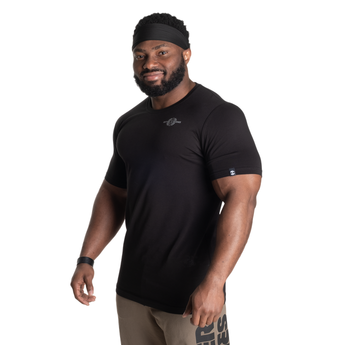 Better Bodies Essential Tapered Tee, Black