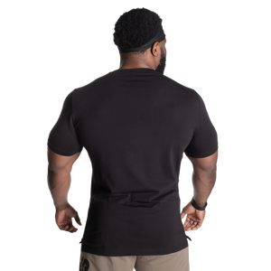 Better Bodies Essential Tapered Tee, Black