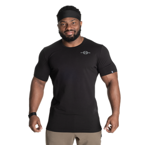 Better Bodies Essential Tapered Tee, Black