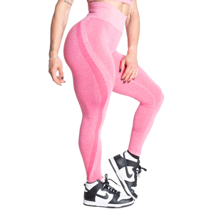 Better Bodies Curve Scrunch Leggings, Hotpink melange