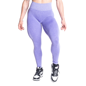 Better Bodies Curve Scrunch Leggings, Athletic purple melange