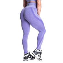 Better Bodies Curve Scrunch Leggings, Athletic purple melange