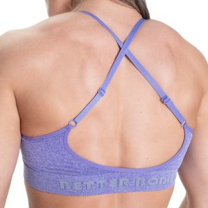 Better Bodies Curve scrunch bra  Athletic purple melange